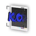 Sticker: K.O.